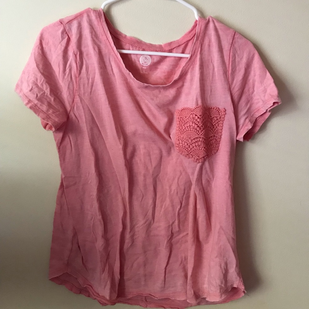 pink tshirt from kohl’s